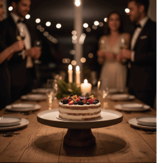 Oatmist Cake Stand - Image 2