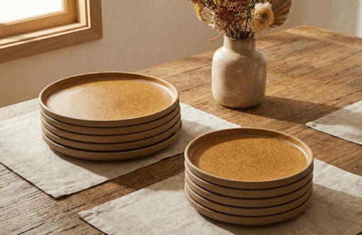 Caramel Clay Dinnerware (30 Pieces) - Image 2