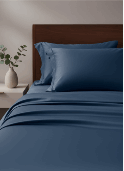 Glacé Cotton Bedding Set (Bedsheet & Pillow Covers)