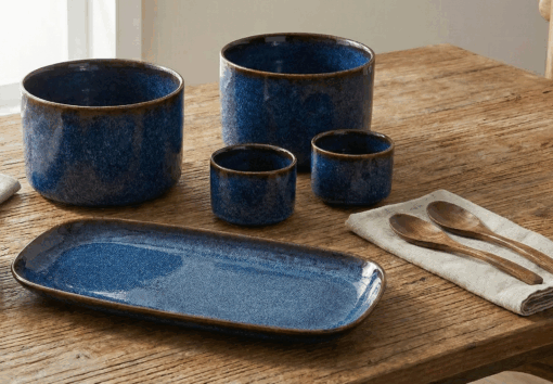 Galaxy Blue Dinnerware (33 Pieces) - Image 2