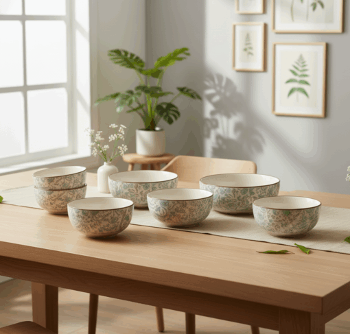 Heritage Paisley Dinnerware (29 Pieces) - Image 3