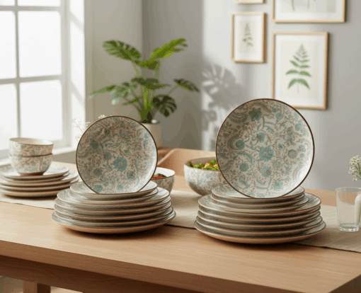 Heritage Paisley Dinnerware (29 Pieces) - Image 2